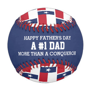 Pelota De Béisbol Conquistador de TEXAS DAD