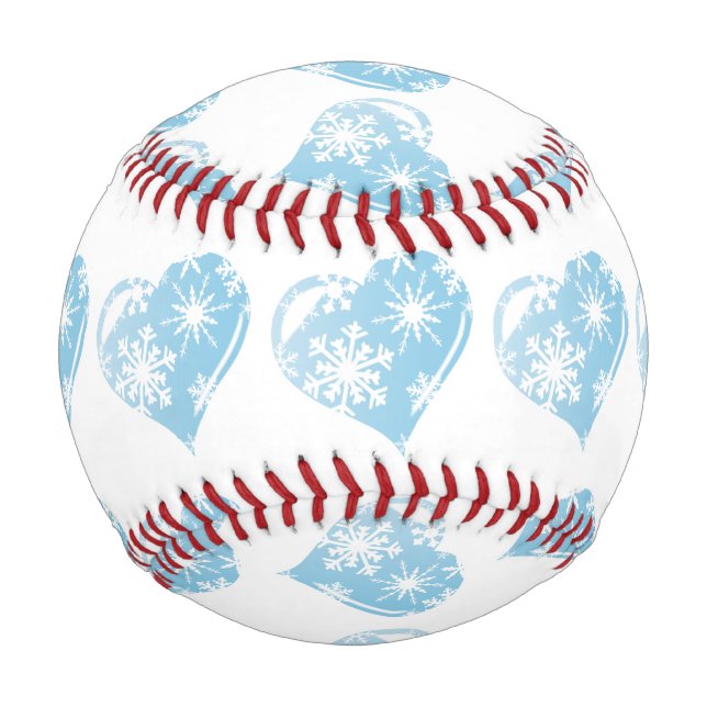 Pelota De Béisbol Corazón de hielo (Anverso)