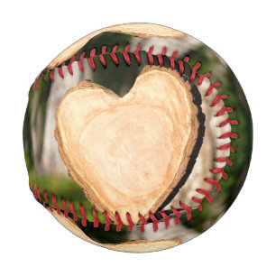 Pelota De Béisbol corazón de madera