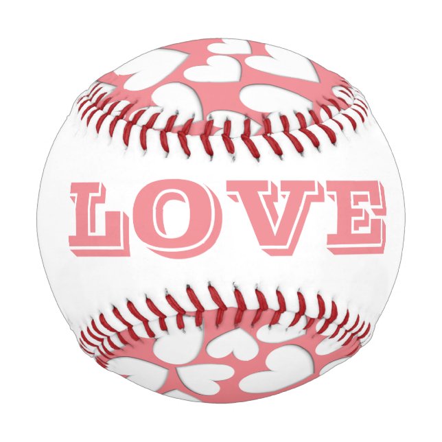 Pelota De Béisbol Corazones esponjosos (Reverso)