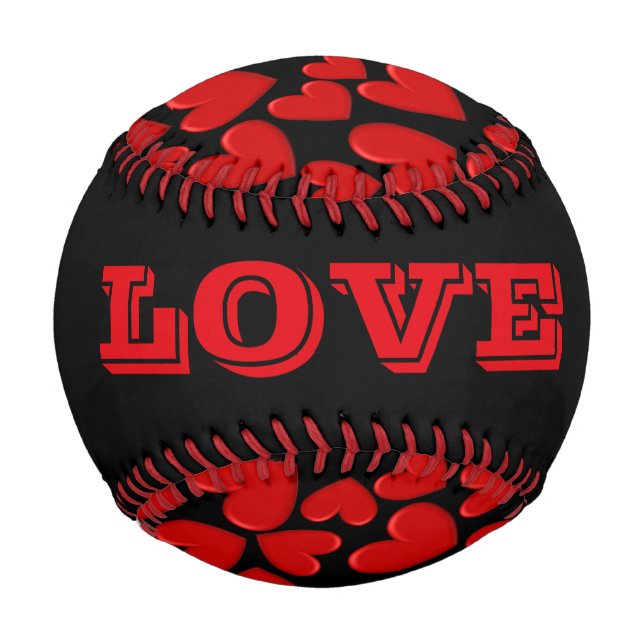 Pelota De Béisbol Corazones esponjosos (Reverso)