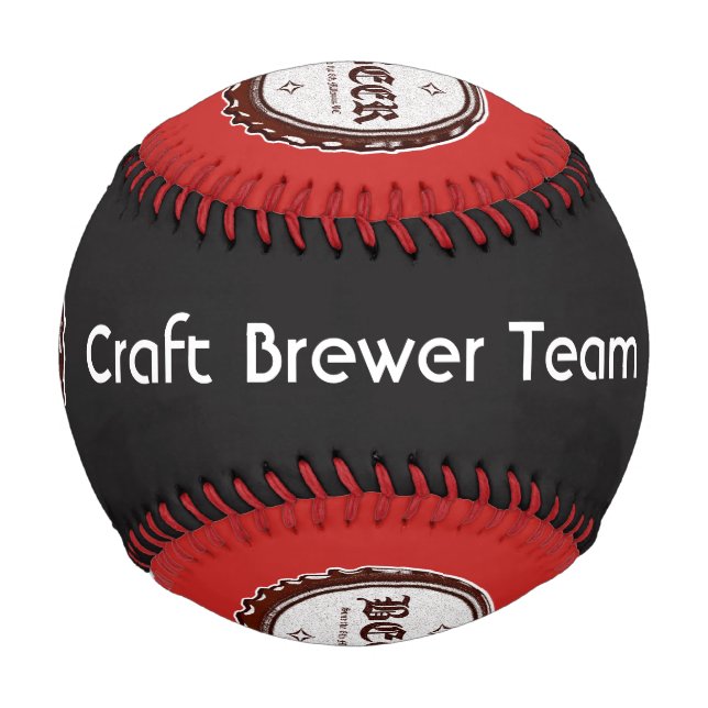 Pelota De Béisbol Craft Brewer Team (Anverso)
