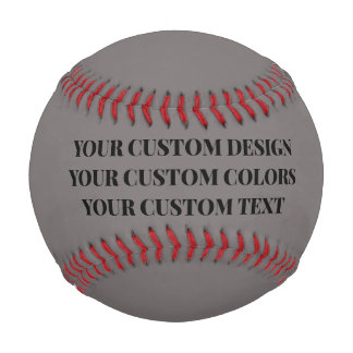Pelota De Béisbol Crea tu propio gris personalizado