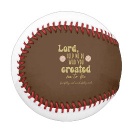 Pelota De Béisbol Creado para ser rezo