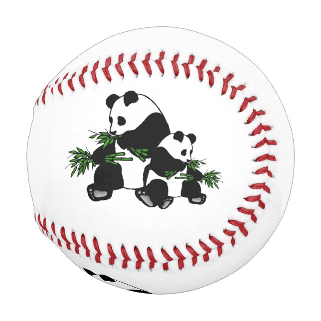 Pelota De Béisbol Crecer en Panda (Anverso derecho)