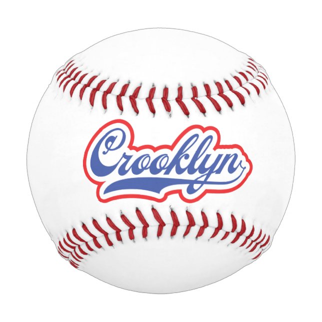 Pelota De Béisbol Crooklyn, NYC (Anverso)