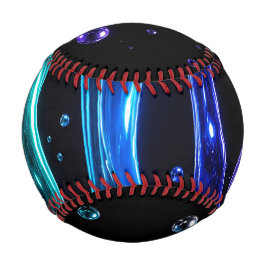 Pelota De Béisbol Cubo de rompecabezas de cromo futurista
