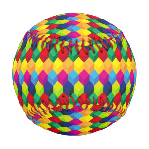 Pelota De Béisbol Cubos de colores