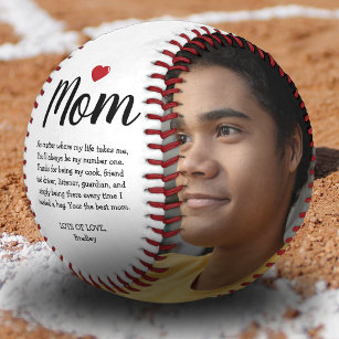 Pelota De Béisbol Cumpleaños de mamá - Fútbol por el Día de la Madre