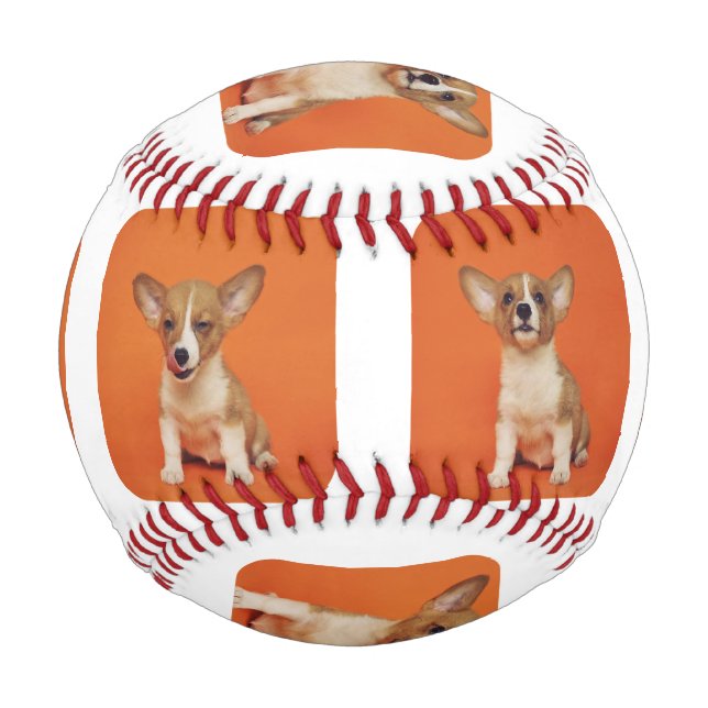 Pelota De Béisbol Custom 8 Photo Collage of Your Pet Dog Picture on (Anverso)