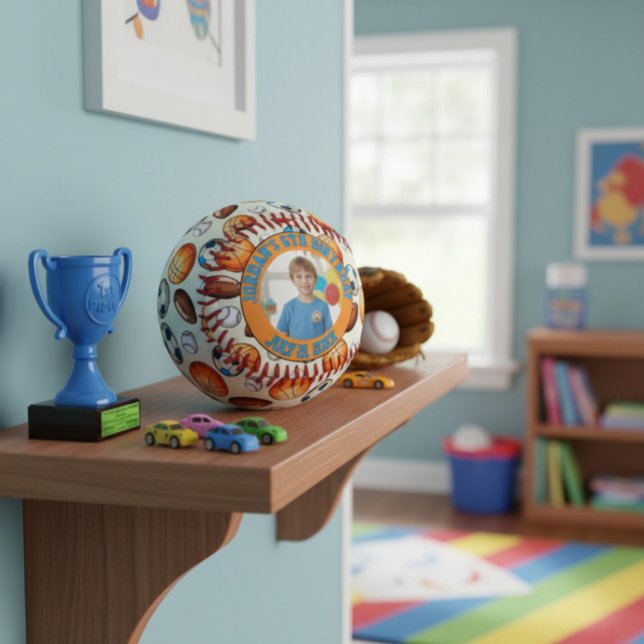 Pelota De Béisbol Custom Sports Balls Birthday Souvenir Baseball  (Subido por el creador)