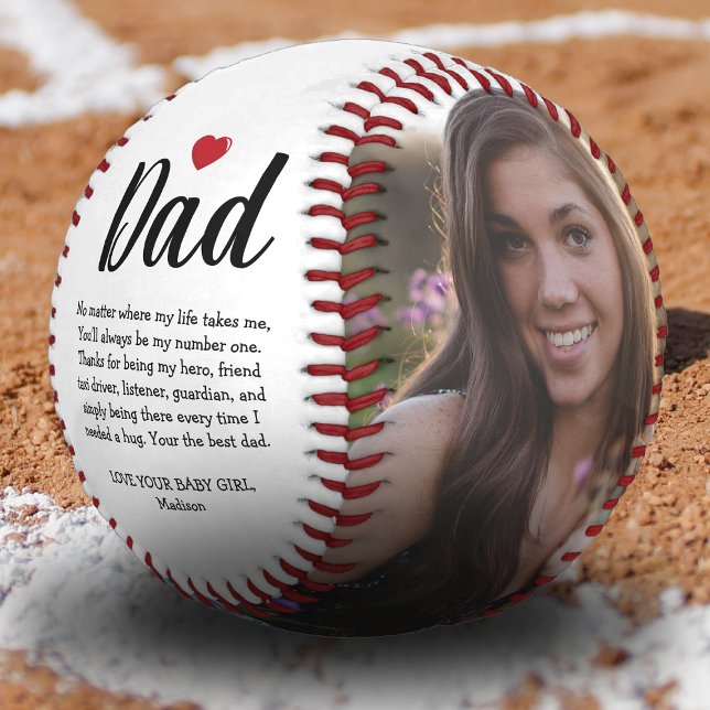 Pelota De Béisbol Dad Birthday - Father's Day Photo (Subido por el creador)