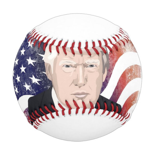 PELOTA DE BÉISBOL DAD DONALD TRUMP BÉISBOL (Anverso)