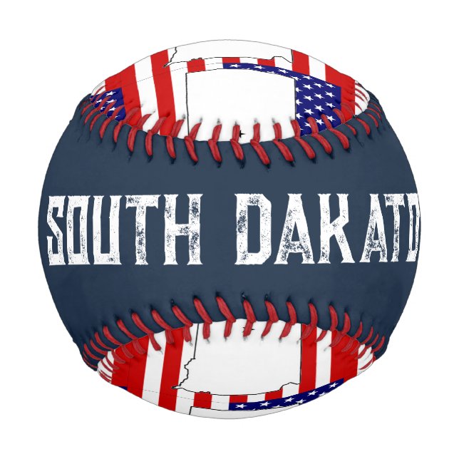 Pelota De Béisbol Dakota del Sur (Reverso)