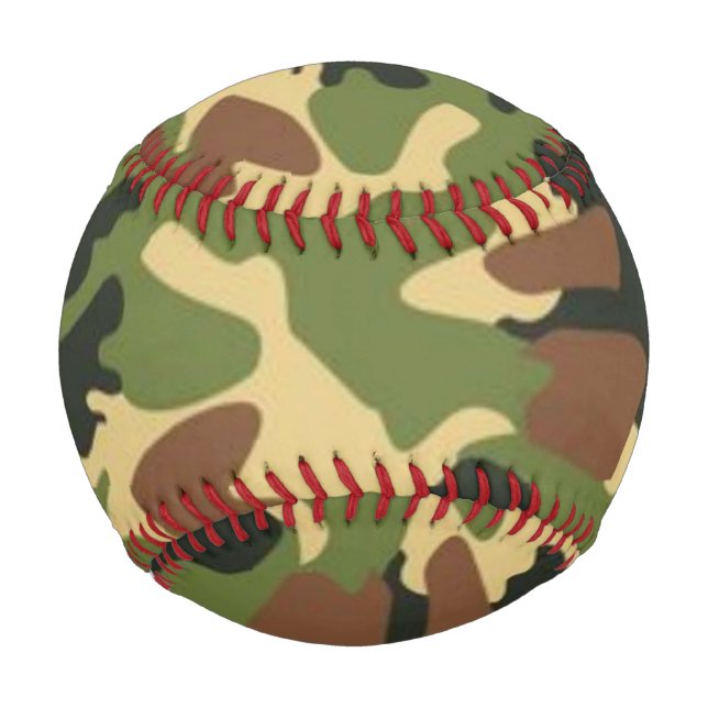 Pelota De Béisbol de camuflaje (Anverso)