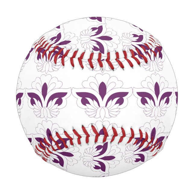 Pelota De Béisbol Decoración magenta Reddish (Anverso)