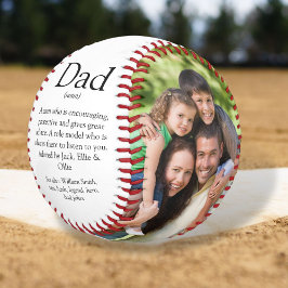 Pelota De Béisbol Definición de Papá del Mundo 2 Foto Diversión