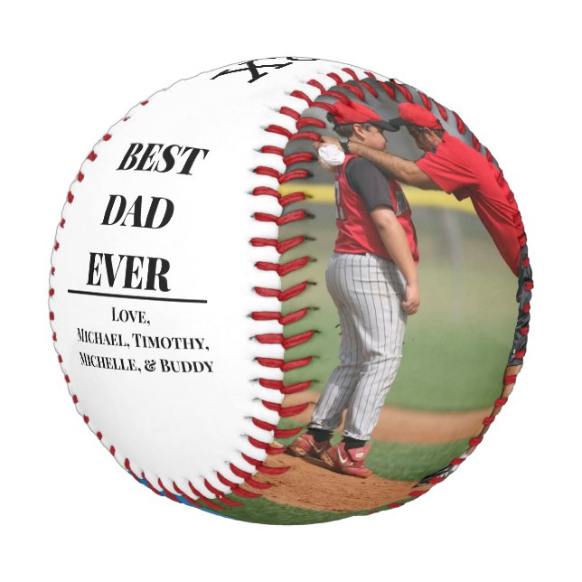 Pelota De Béisbol Día de dos padres de foto (Angular)