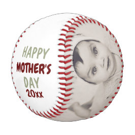 Pelota De Béisbol Día de la Madre de béisbol hecho por Personalizado