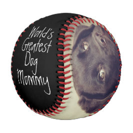 Pelota De Béisbol Día de la Madre de mamá de perro más grande del mu
