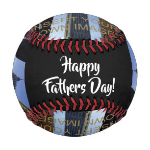 Pelota De Béisbol Día de los Padres Felices Personalizados del colla