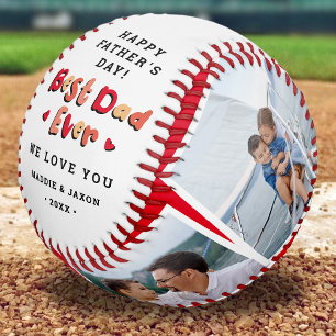 Pelota De Béisbol Día de los Padres Keepsake de Trendy 4