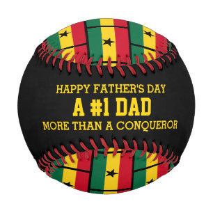 Pelota De Béisbol Día del Mejor Padre de GHANA