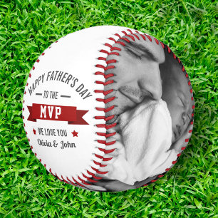 Pelota De Béisbol Día del Padre/Cumpleaños de los Niños Foto del MVP