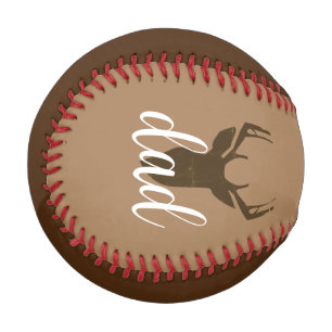 Pelota De Béisbol Día del Padre Moderno Ciervo Papá