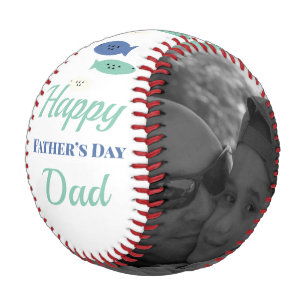 Pelota De Béisbol Día del Padre Moderno Papá Foto Pez