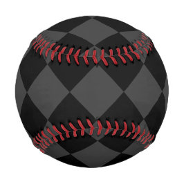 Pelota De Béisbol Diamantes negros y húmedos - Elegantes y sin tiemp