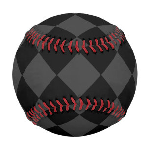 Pelota De Béisbol Diamantes negros y húmedos - Elegantes y sin tiemp