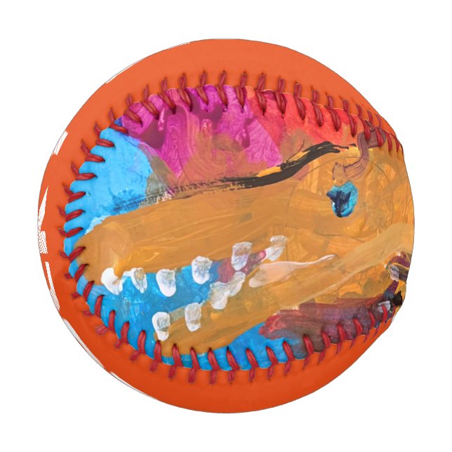 Pelota De Béisbol Dinosaur (Anverso izquierdo)