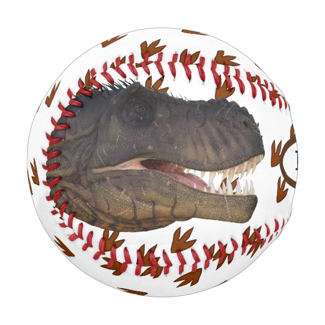 Pelota De Béisbol Dinosaurio (Reverso derecho)