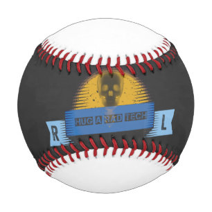 Pelota De Béisbol diseño "Abraza a un técnico de radiología"