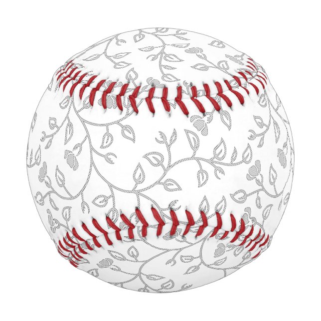 Pelota De Béisbol diseño decorativo Treinta y Siete (Anverso)