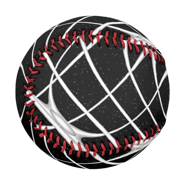 Pelota De Béisbol Diseño del espacio de galaxia (Reverso derecho)