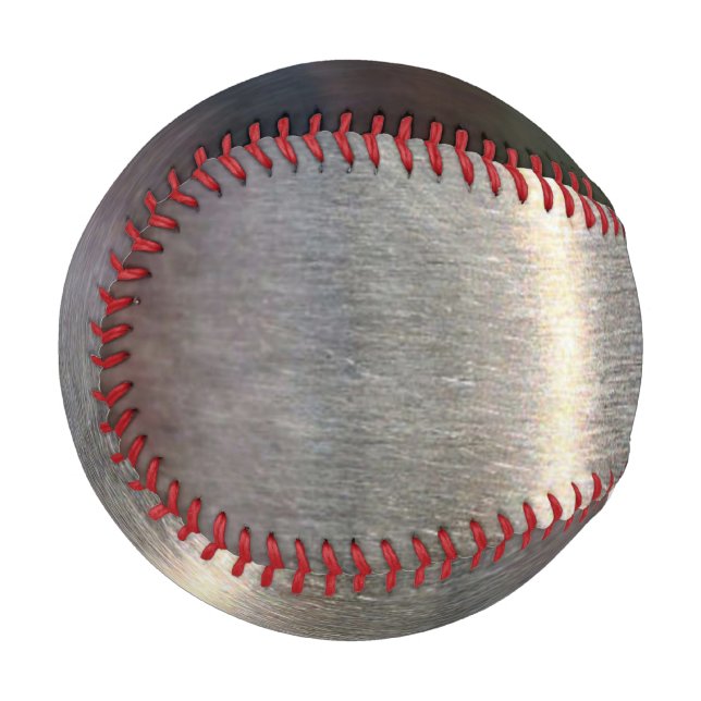 Pelota De Béisbol diseño metalizado (Reverso derecho)