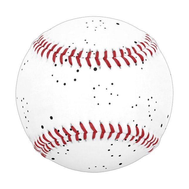 Pelota De Béisbol Diseño vertical ocho (Anverso)