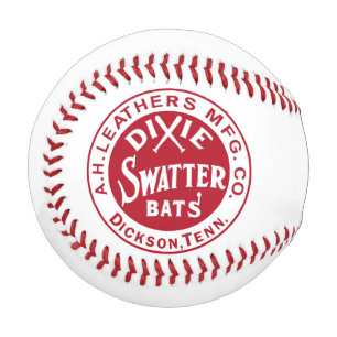 Pelota De Béisbol Dixie Swatter Dickson Tennessee AH Leathers Bats