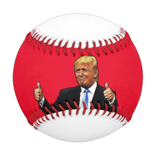PELOTA DE BÉISBOL DONALD TRUMP BÉISBOL SE ARROJA