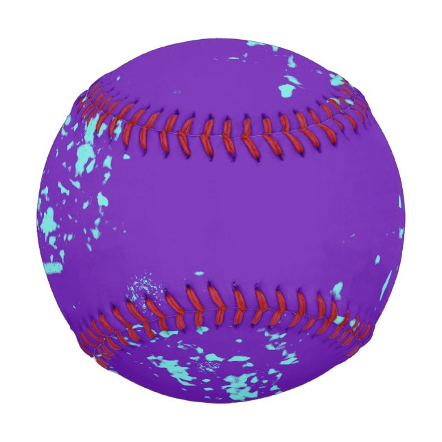 Pelota De Béisbol Doodles azul pálido (Anverso)