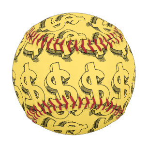 Pelota De Béisbol dorado