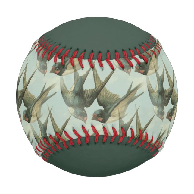 Pelota De Béisbol Dos tragos vintage (Anverso)
