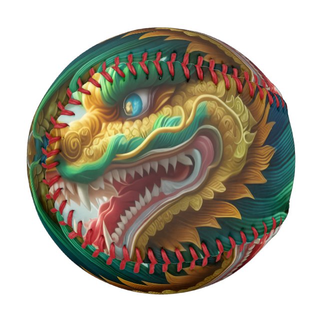 Pelota De Béisbol Dragon Baseball (Anverso izquierdo)