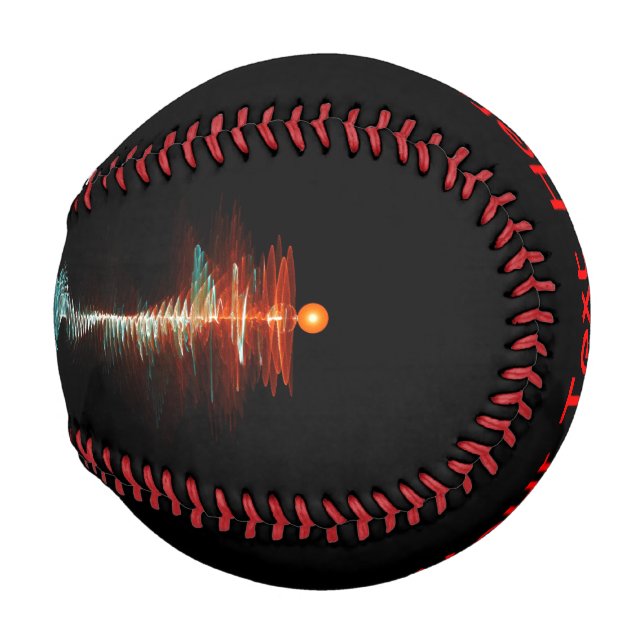 Pelota De Béisbol Dualidad de onda de partículas (Anverso derecho)