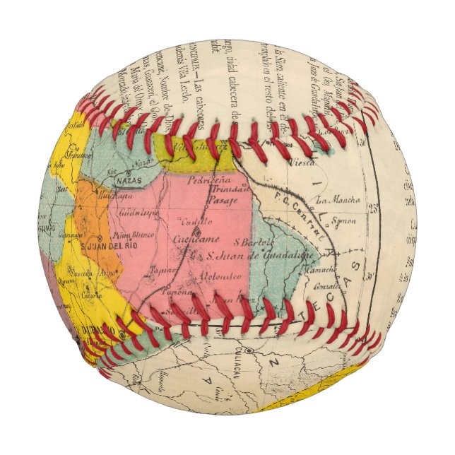 Pelota De Béisbol Durango, México (Anverso)