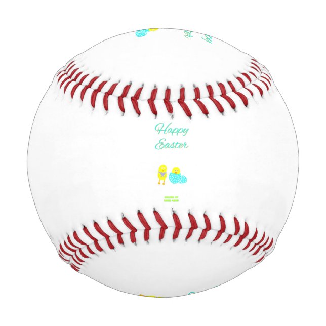 Pelota De Béisbol Easter Hatchlings Baseball (Anverso)