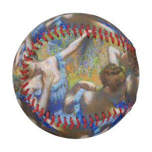 Pelota De Béisbol Edgar Degas - Bailarinas azules