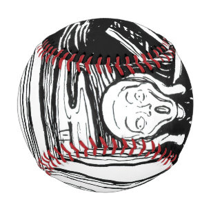Pelota De Béisbol Edvard Munch - La litografía de la crema